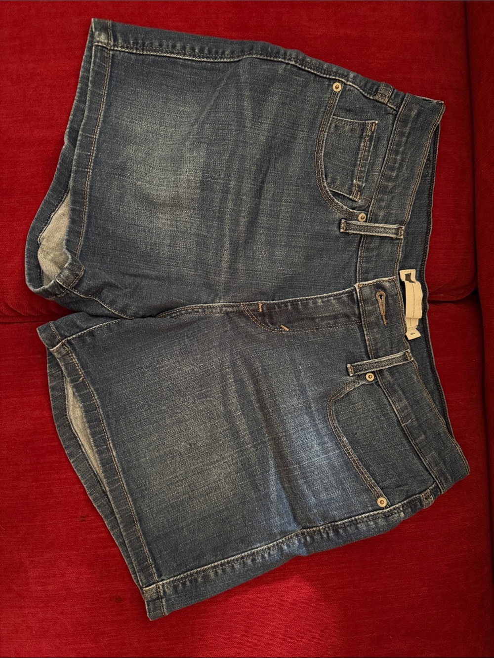 Levi's Indigo Blue Denim Jean Shorts